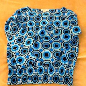 Michael Kors top three different shades of blue